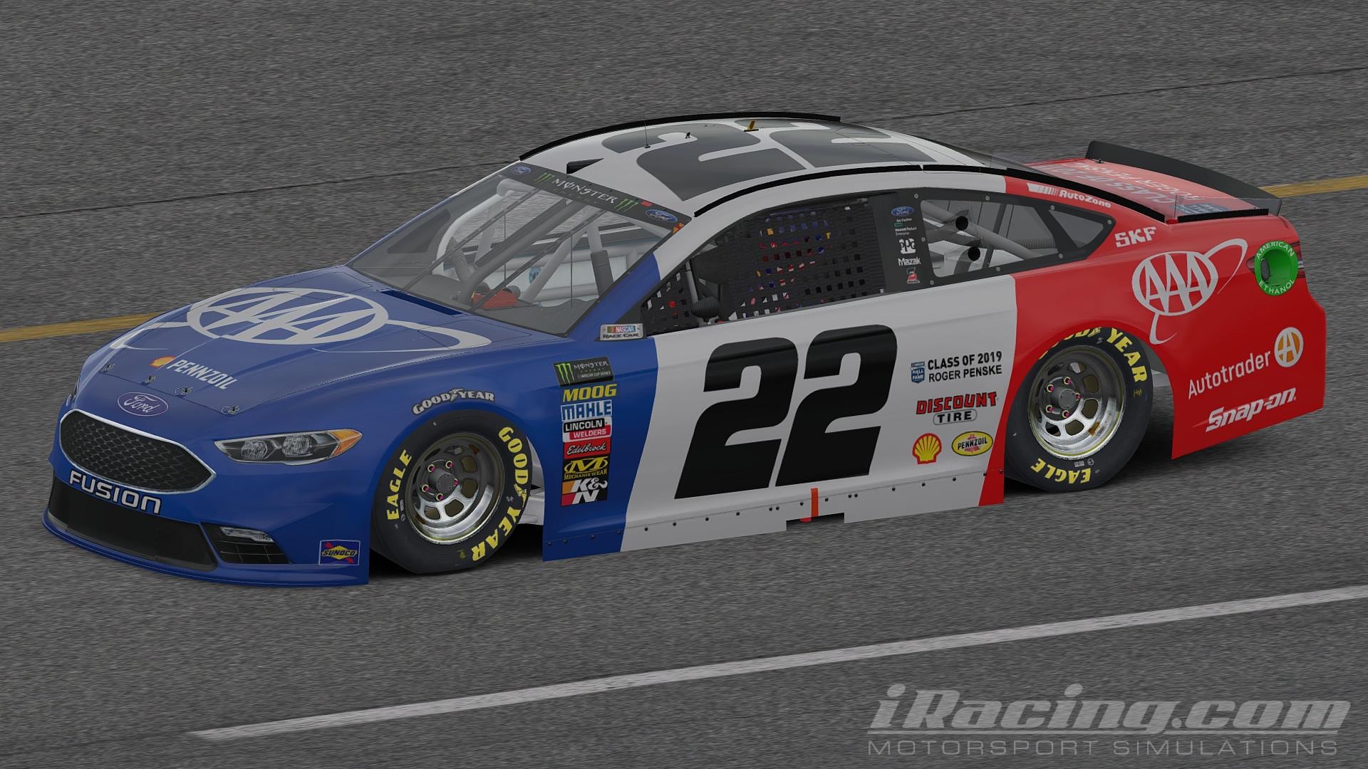 Team Penske throwback car for iRacing