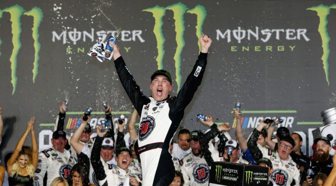 Featured Image for Kevin Harvick grabs the $1 million in All-Star Race thriller