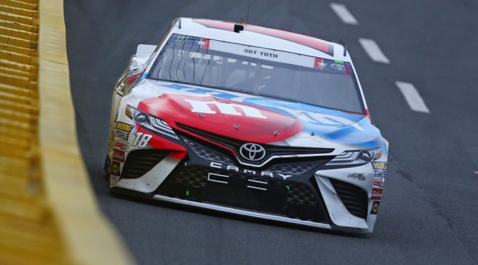 Featured Image for Kyle Busch tallies three stage wins in Coca-Cola 600