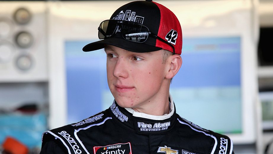 John Hunter Nemechek is with Chip Ganassi Racing.