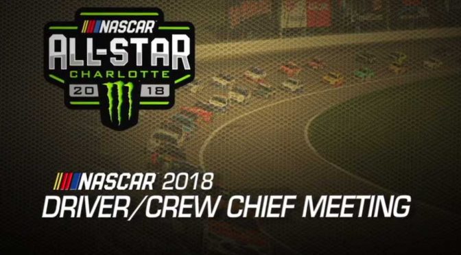 Watch: Driver meeting video from the All-Star Race