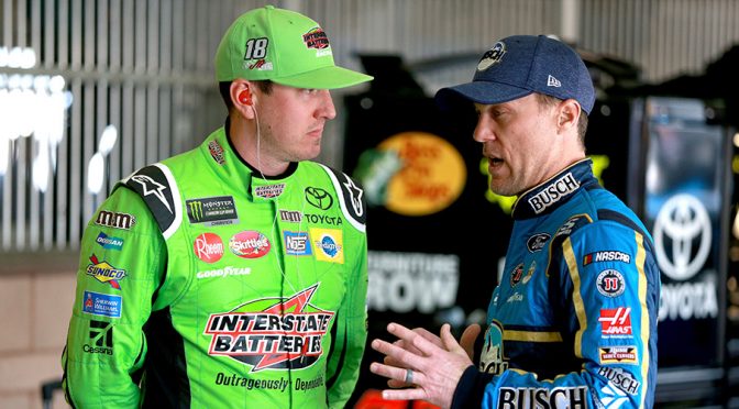 Kyle Busch: Kevin Harvick ‘a little bit better than we are’