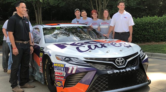 Featured image for Hamlin honored to carry patriotic paint scheme to wrap up NASCAR Salutes at Daytona