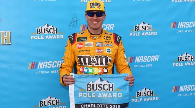 Kyle Busch to start from pole in Coca-Cola 600
