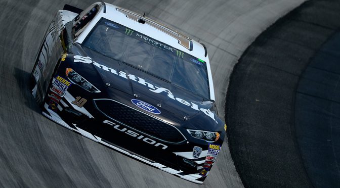 Almirola, Logano set pace in Saturday practice sessions at Dover