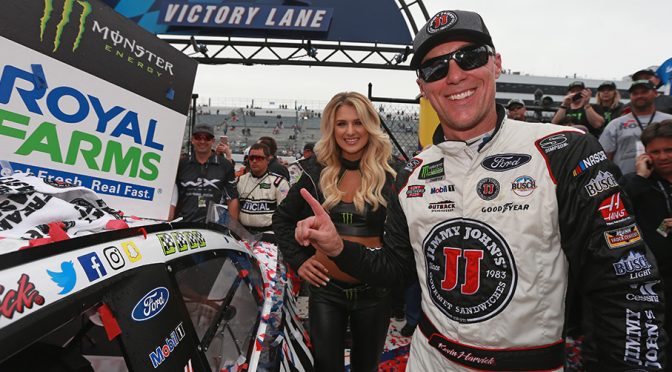 Kevin Harvick conquers ‘Monster Mile’ as SHR pulls 1-2 sweep