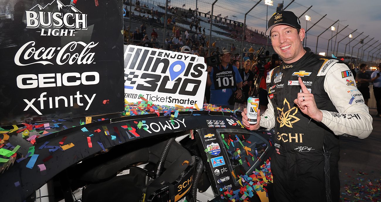 kyle busch wins at world wide technology raceway in 2023
