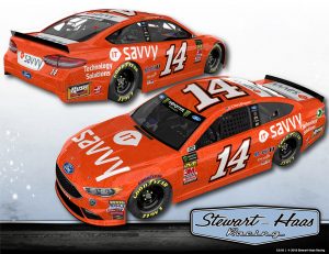 Clint Bowyer's new paint scheme