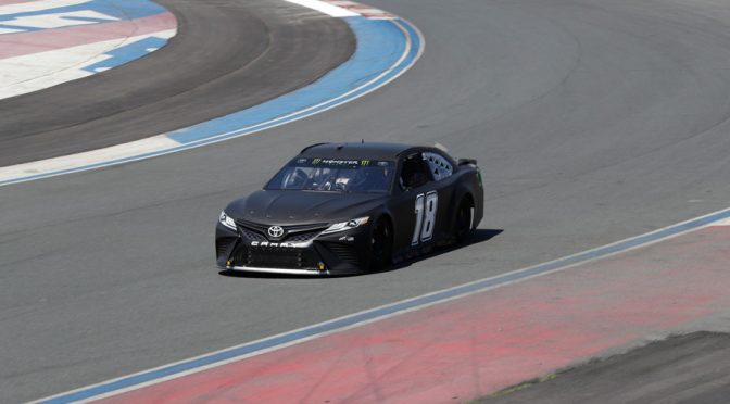 Featured image for Busch, Menard, others test at Charlotte’s road-course oval