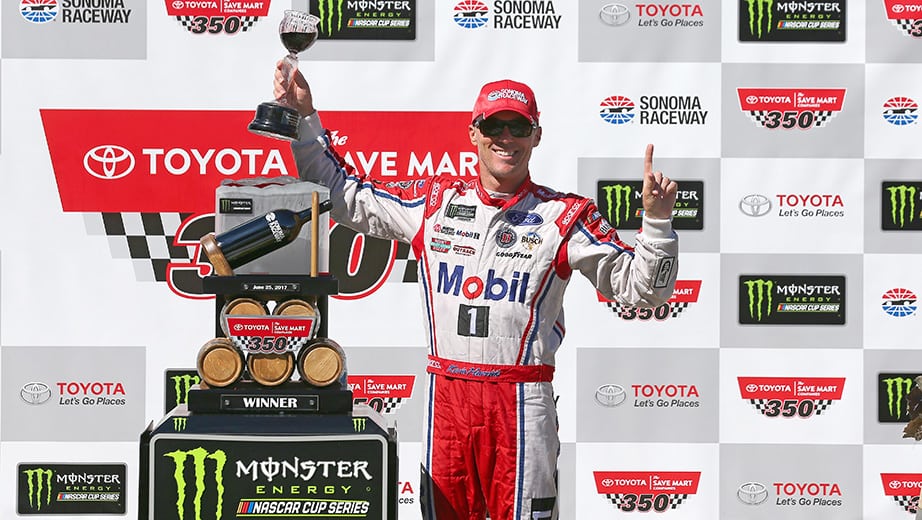 Kevin Harvick won at Sonoma in 2017.
