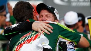 Dale Jr. and Steve Letarte