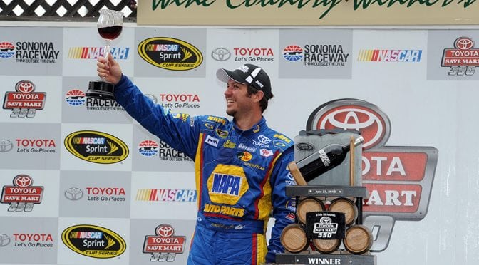 Sonoma holds fond memories for Monster Energy NASCAR Cup champion Truex Jr.