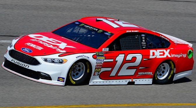 Featured Image for Ryan Blaney paces opening Monster Energy Series practice at Michigan