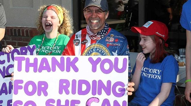 Featured image for After postponements, Kyle Petty Charity Ride set for 26th edition this spring