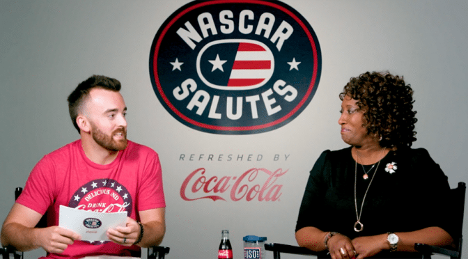 Featured image for NASCAR Salutes: Austin Dillon talks family and service with AFI National Guard Spouse of the Year