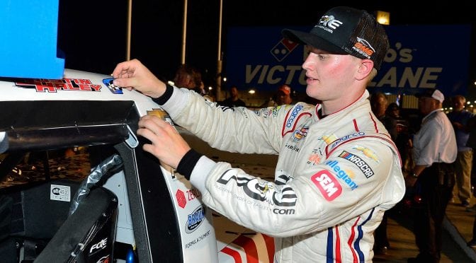 Justin Haley scores first Truck Series win at Gateway