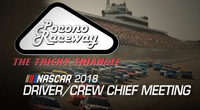 Featured Image for Watch: Driver meeting video from Pocono