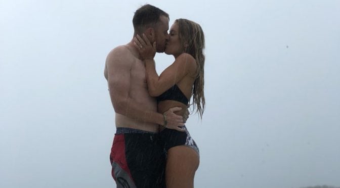 Featured Image for Jeb Burton gets engaged to Brandi Newcomb while on vacation