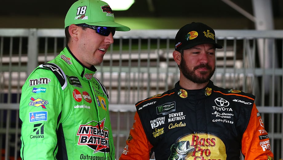 Kyle Busch Martin Truex Jr.
