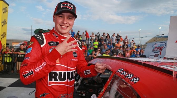 Bell wins Iowa to become first Xfinity regular since 1999 to win three in a row