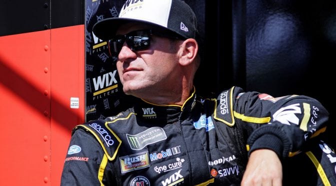Featured Image for Bowyer leads fast Fords in first Daytona practice; rain wipes out final practice