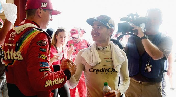 Featured image for Albert: Hard racing without the rivalry? Busch, Larson showed us how