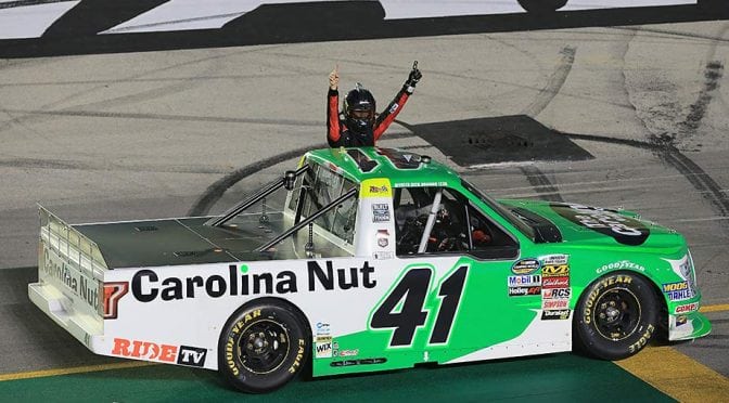Featured image for Ben Rhodes lands special home-state Truck Series win at Kentucky