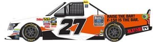 The No. 27 ThorSport Racing Ford.