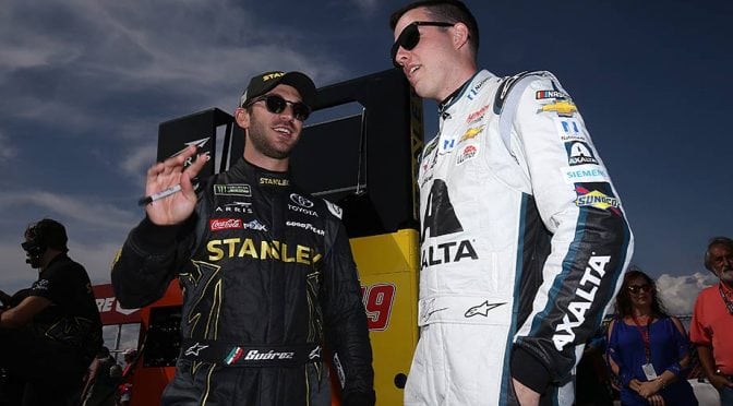 Featured Image for Daniel Suarez lands first Busch Pole Award in Pocono qualifying