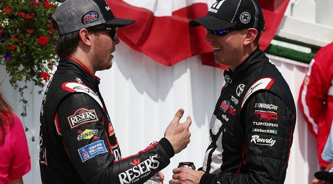 Featured Image for Erik Jones subs for ailing Noah Gragson, takes second at Pocono