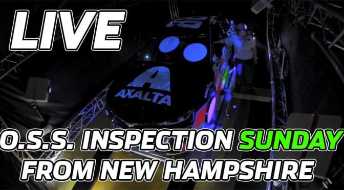 Watch Sunday: Live inspection stream from New Hampshire