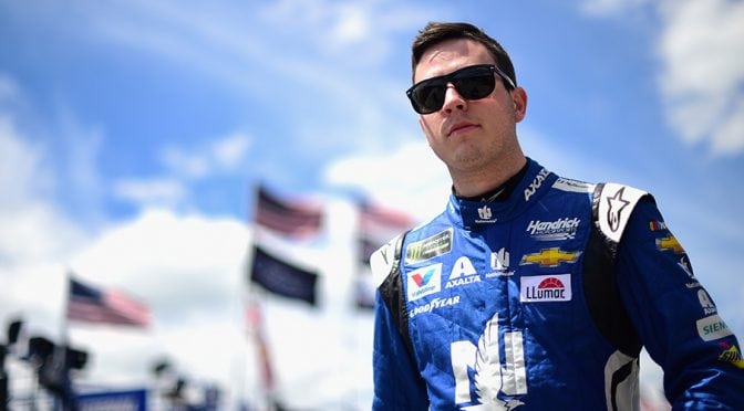 Featured image for Alex Bowman isn’t feeling the playoff pressure with six races to go