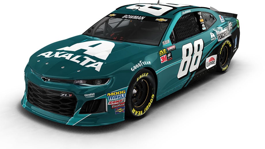 Axalta unveils new Eagles paint scheme for Alex Bowman | NASCAR.com