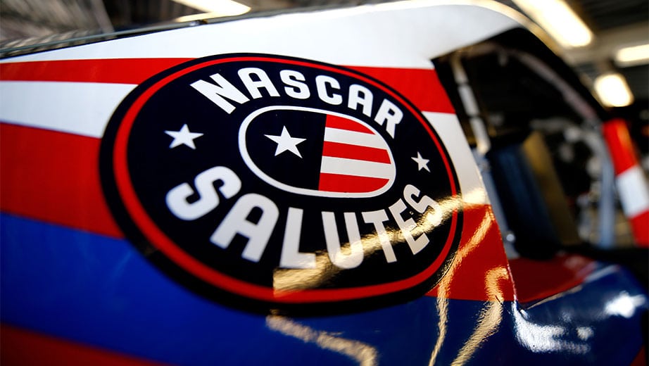 NASCAR Salutes logo