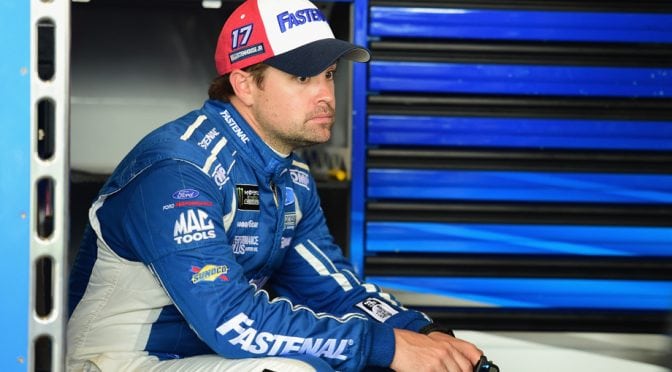 Embroiled in a tight points battle, Stenhouse Jr. is a realist