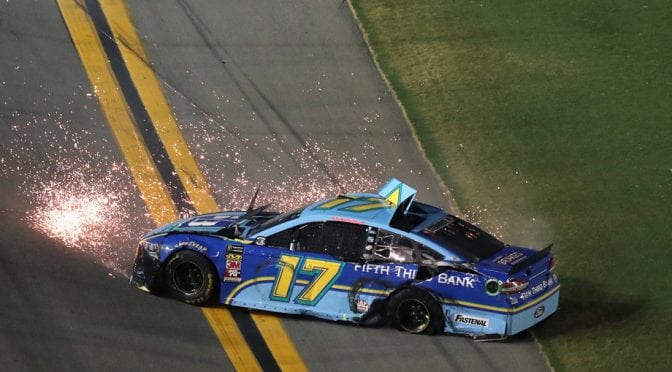 Stenhouse Jr. ruffles feathers — and fenders — at Daytona
