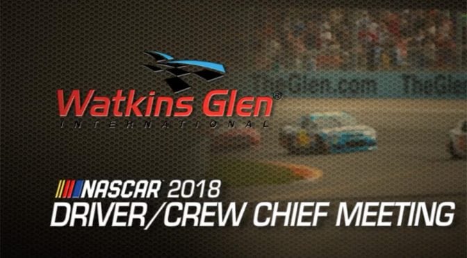 Watch: Driver meeting video from Watkins Glen International