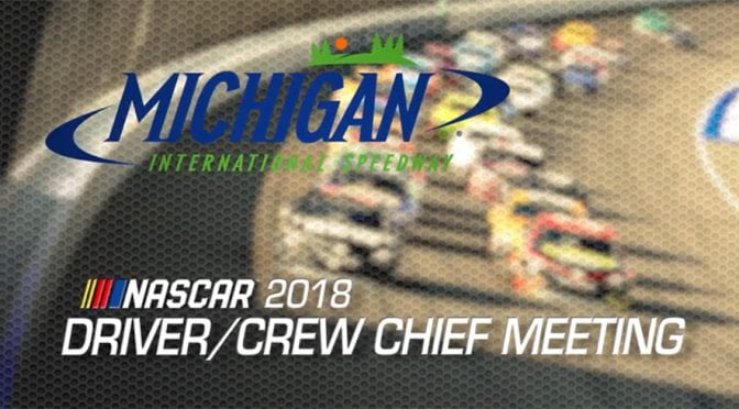 Featured image for Watch: Driver meeting video for Michigan
