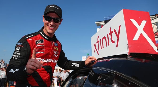 Featured Image for Logano outlasts rain, Keselowski for Watkins Glen Xfinity win