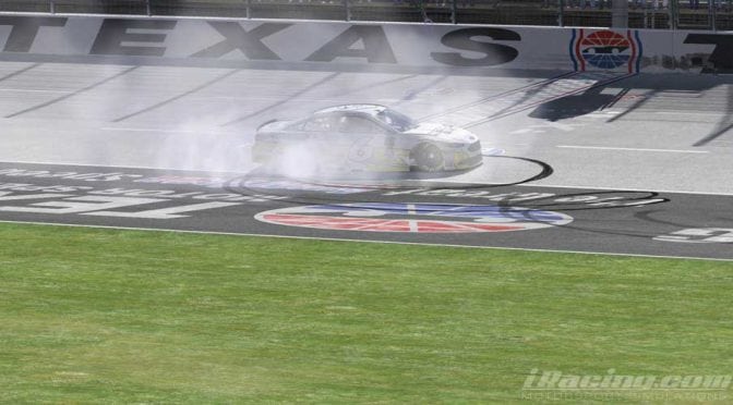 Featured Image for Ryan Luza wins iRacing at Texas, solidifies playoff spot