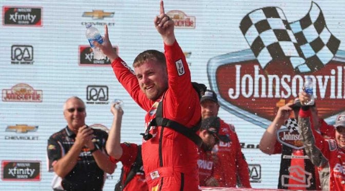 Featured Image for Justin Allgaier outlasts Xfinity field, scores Road America win