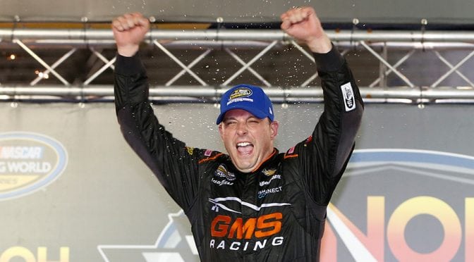 Featured Image for Johnny Sauter wins Bristol Truck Series race as playoffs field is set