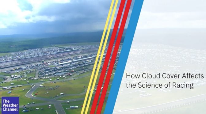 How does cloud cover factor into race strategy?