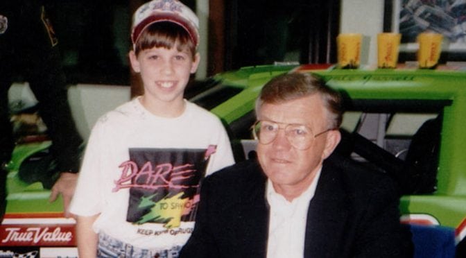 Twist of fate: Hamlin reunited with lost hat signed by Joe Gibbs in 1992