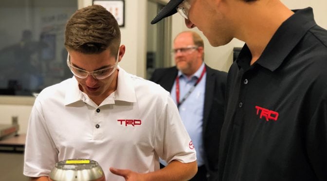 Featured Image for Drivers tour Toyota North America R&D facility ahead of Michigan weekend