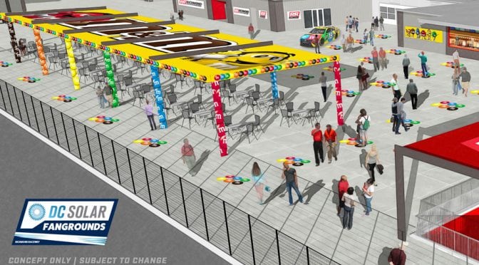 Richmond Raceway Welcomes M&M’S® Neighborhood to the DC Solar FanGrounds