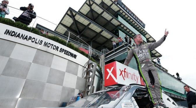 Featured image for Allgaier captures fifth win of 2018 in Indianapolis