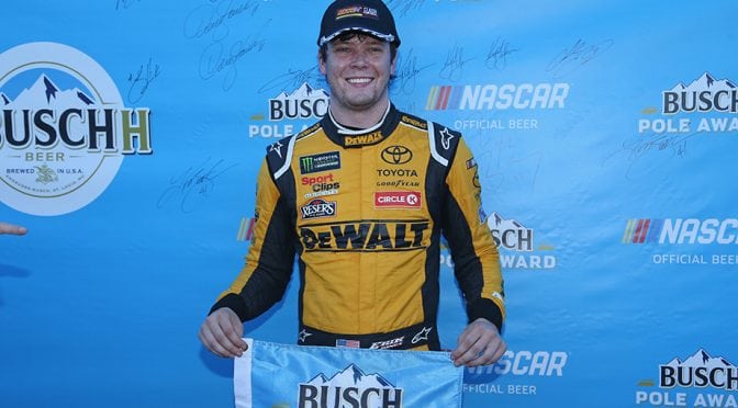 Erik Jones wins Busch Pole at Las Vegas