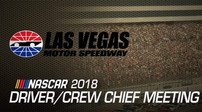 Watch: Driver meeting video for Las Vegas playoff opener