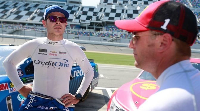 Kyle Larson sings praises of teammate Jamie McMurray